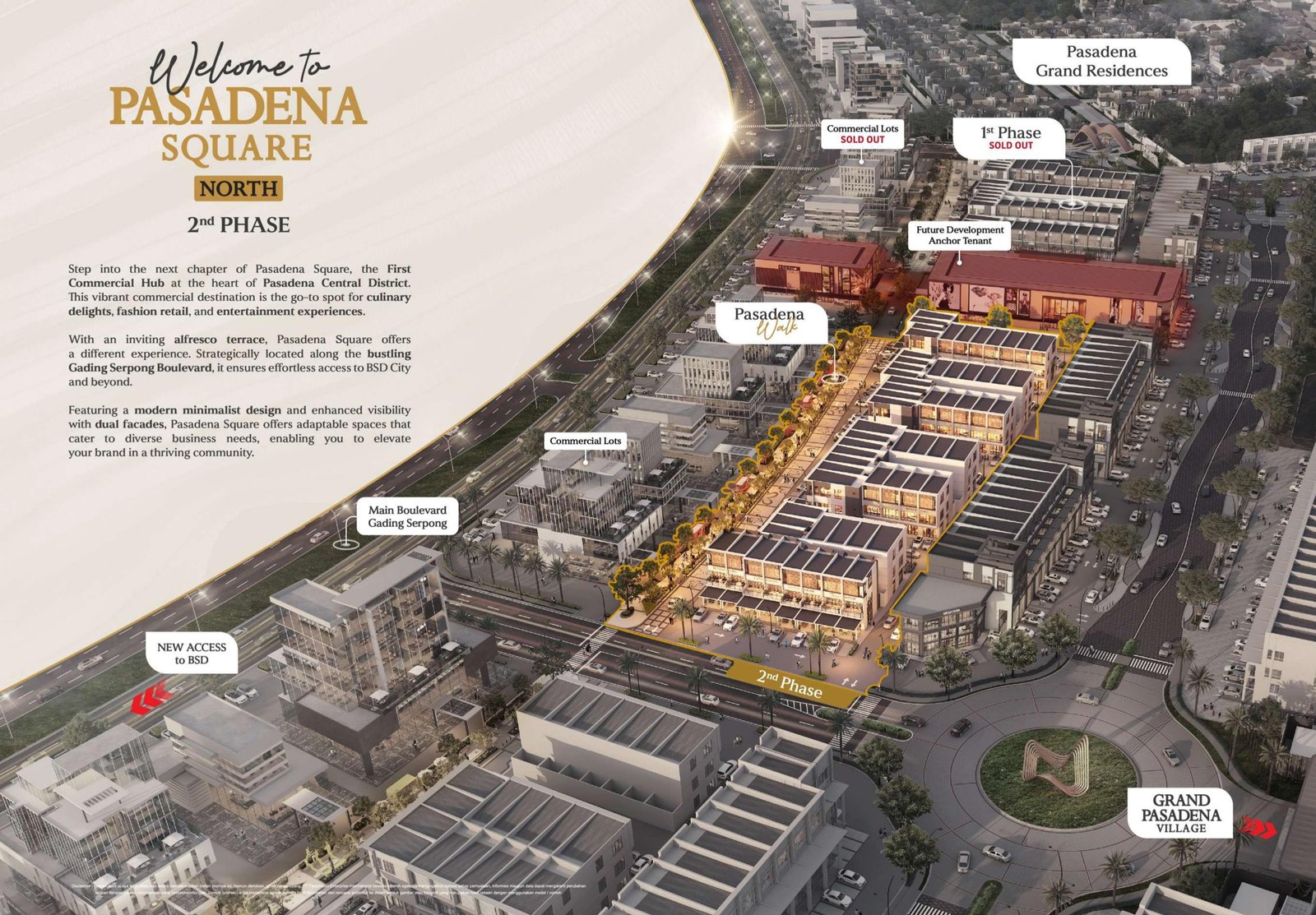 THE JEWEL RUKO PASADENA SQUARE NORTH TAHAP 2